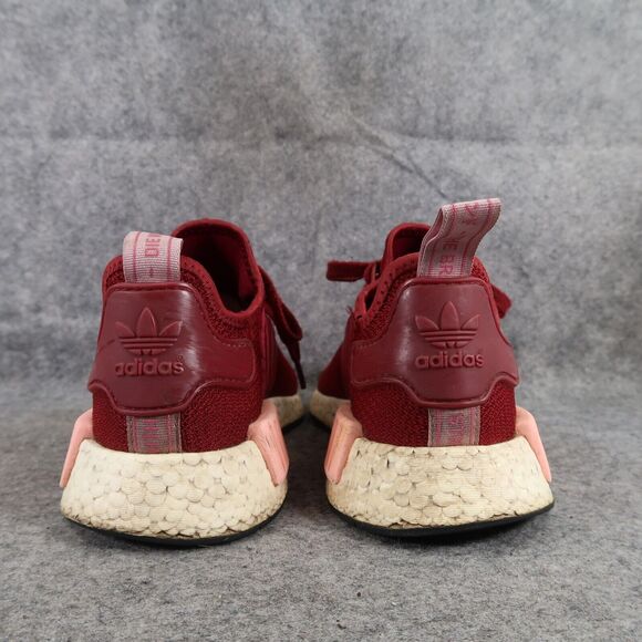 Adidas Shoes Womens 9.5 Athletic Trainer NMD R1 Sneaker Running Sport Active Red main image 13